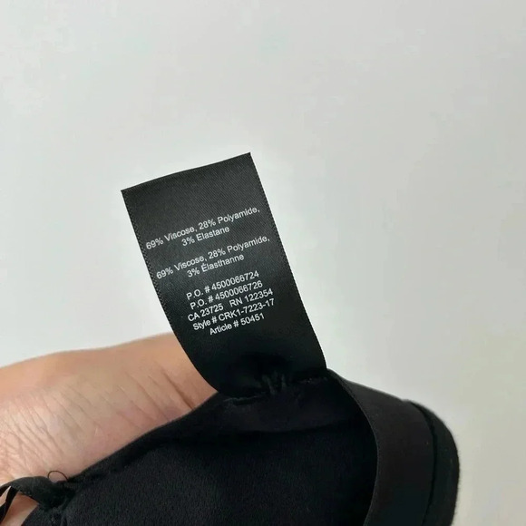 Aritzia Babaton black pencil slit skirt - Picture 9 of 11